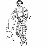 Men's Winter Trousers with or without Foot Straps